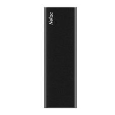 Netac Z Slim 128GB USB 3.2 Gen 2 Type-C Black Portable External SSD 